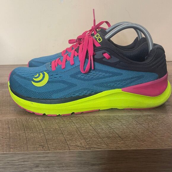 Topo Ultrafly 3 Women's Size US 9 Running Shoes Emerald Fuchsia - Picture 1 of 8